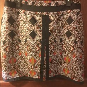 EP Pro SZ 10 Golf Skort Skirt Women's geometric Black Stretch